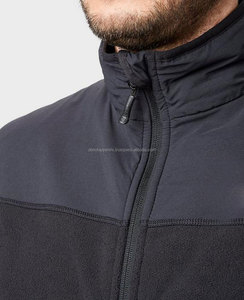 แจ็กเก็ตผ้าฟลีซระบายอากาศได้ดีสำหรับผู้ชายไซส์พิเศษมีซิปพิมพ์ลาย - Product Image 6