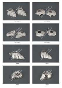 Meilleure vente coquillage Design métal photophore bougeoir lanterne de table pour la maison salon hôtel décoration tendance - Product Image 3