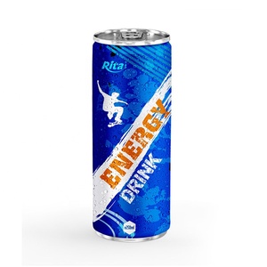 Mejor precio de la mejor calidad buen gusto Natural Etiqueta Privada OEM 250ml latas de bebida energética - Product Image 2