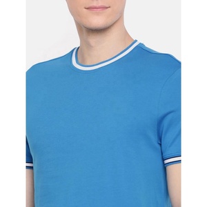 Camisetas de Manga Corta para Hombre, 100% Algodón, Cuello Redondo, 220 Gramos, Tela Jersey, Diseño Liso, Colores Personalizados, Logotipo - Product Image 3