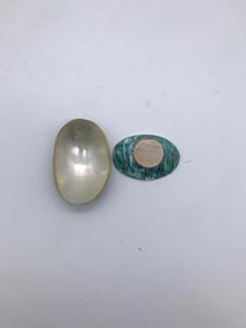 Cuillère en coquillage naturel / Cuillère à caviar de perle - Product Image 2