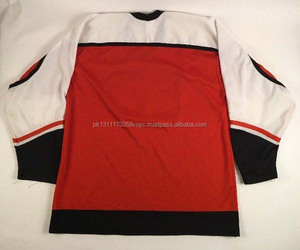 Barato al por mayor en blanco Hockey Jersey sublimado personalizado Hockey Jersey Camo hombres camisas XXL Western XXXL OEM personalizado XXS Logo PCS - Product Image 2