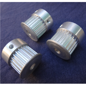 Poleas de correa dentada 24T 3M HTD, tipo 6FC, personalizable, material de aleación de uso industrial OEM - Product Image 4