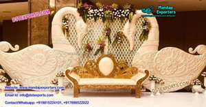 Escenario de boda asiática, instalación de escenario, el mejor diseño, decoración de escenario, recepción - Product Image 4