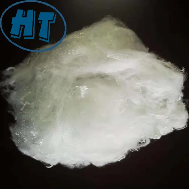 Vietnam high quality recycled polyester staple fiber, solid