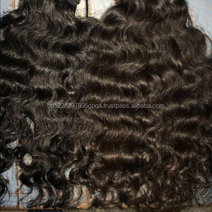 มัดผมอินเดียแท้หนังกำพร้าแบบบราซิลเลียน100% มัดผมสีดำเงางามแบบหลวม - Product Image 5
