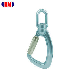 Indicateur de charge pivotant en aluminium A304KTL avec mousqueton à verrouillage par torsion 25kN - Product Image 1