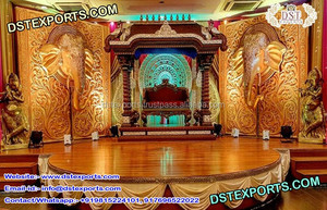 Indo-La boda canadiense de montaje gran escenario configuración canadiense bodas boda etapas fabricante - Product Image 3