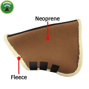 Couvre-cou en molleton intérieur en néoprène pour cheval, couverture de cou pour cheval de selle, vente en gros équestre - Product Image 5