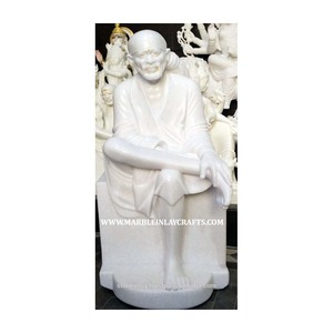 วัดตกแต่งหินอ่อนสีขาว Sai Baba - Product Image 1