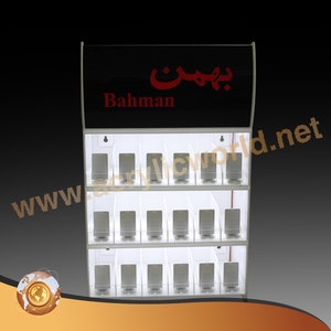 Présentoir à cigarettes en acrylique LED personnalisé dans l'équipement de service - Product Image 2