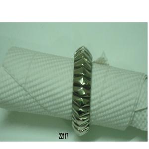 Porte-ronds de serviette en laiton gravé décoratif pour table à manger à la maison mariage et fête - Product Image 1