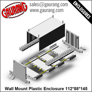 Approvisionnement en vrac IP66 étanche ABS et PC matériel montage mural boîtes de commande et de jonction 112*88*145 boîtier en plastique extérieur - Product Image 2