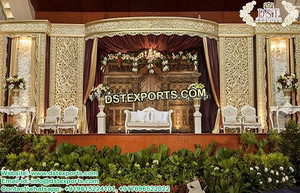 ชุดเหล็กตกแต่งเวทีงานแต่งงานธีมโมร็อกโกล่าสุดชุดตกแต่งเวทีสไตล์อินเดียที่ได้รับแรงบันดาลใจจากผู้ผลิตในเอเชีย - Product Image 3