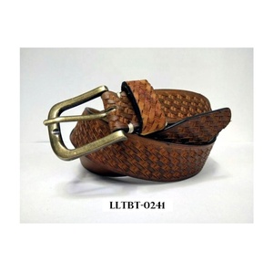 Cinturón de cuero genuino para hombre con automático para hebilla Oferta mayorista personalizada de fábrica OEM Negro-Múltiples opciones disponibles - Product Image 3