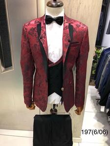 Nueva moda italiana de alta calidad último diseño Slim Fit traje para hombres gran oferta profesional de calidad turca - Product Image 5