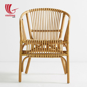 Chaises en rotin basiques pour la maison / Chaise en osier tressé - Product Image 4