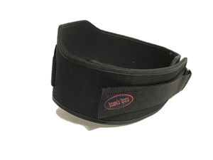 Cinturón de levantamiento con logotipo personalizado, correa de entrenamiento de culturismo, levantamiento de pesas, gimnasio, Etiqueta Privada, medio-4,5 pulgadas - Product Image 4