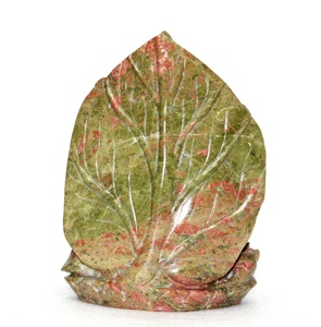 ทําด้วยมือ Unakite พระพิฆเนศแกะสลักควอตซ์ธรรมชาติอัญมณีหุ่นรูปปั้นคริสตัลทําด้วยมือหัตถกรรมหินกึ่งมีค่า - Product Image 4