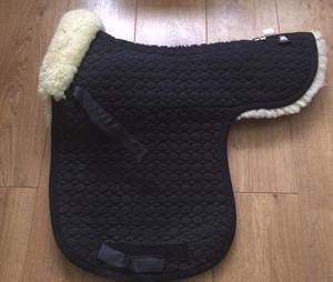 Shemax Platinum Sheepskin Lined <b>Dressage</b> Saddle Pad - Product Image 1