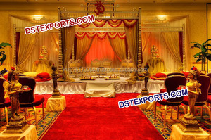 Devdas Mandap Six FRP Dev เสาหลัก,ชุด Mandap สำหรับงานแต่งงานของชาวอินเดีย - Product Image 6