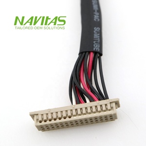 Faisceau de câblage d'affichage LVDS personnalisé 30 à 20 broches 1.25mm à 2.54mm - Product Image 2