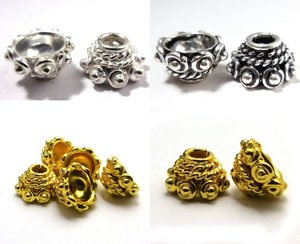 Latest Design Gold Plated <b>Beads</b> Cap - Product Image 4