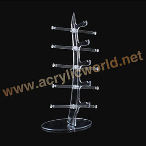 Armoire d'exposition à lunettes en acrylique, comptoir en métal - Product Image 6