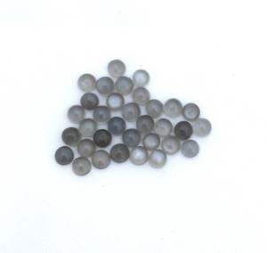 4mm naturel gris pierre de lune lâche Cabochon pierre précieuse AAA qualité IGI certifié traité thermiquement prix de gros par Vivaaz Gems - Product Image 3