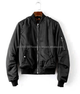 Chaqueta de bombardero de diseño propio según el cliente hecha a medida para hombre - Product Image 5