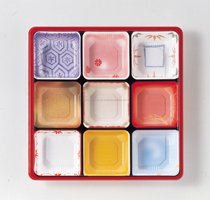 Sushi japonais à emporter à emporter boîte d'emballage en plastique de couleur boîte à lunch jetable restaurants conteneurs de livraison - Product Image 2