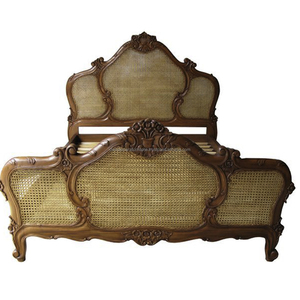Décor arche en rotin français classique, meuble de haute qualité, imitation acajou, Reproduction Antique indonésien - Product Image 1