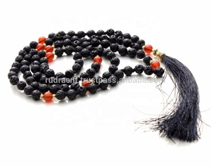 Pearl Beaded <b>Necklace</b> Handcrafted <b>Boho</b> for Meditation Practice Premium Quality Fine Craftsmanship - Product Image 1