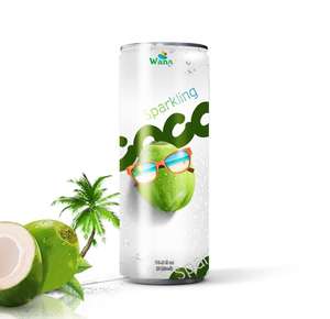 El mejor vendedor Wana 320ml puede agua de coco fresca con sabor a Granada jugo de frutas y verduras de Vietnam - Product Image 6