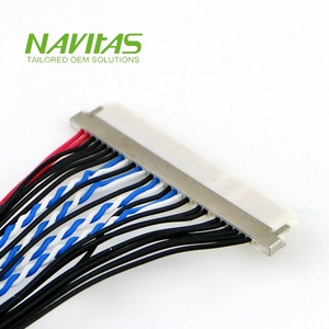 Cable de Pantalla LVDS OEM de 30 Pines, Paso de 0.4mm a 1.0mm, Arnés de Cables Personalizado para Pantalla LCD - Product Image 4