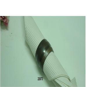 Porte-serviette en laiton fait main avec finition noire - Product Image 1