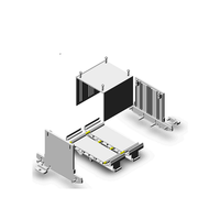 Boîtier de commande en ABS pour rail DIN GAURANG de haute qualité 112*88*75mm, indice de protection IP66, certifié CE, gris clair UEW-070