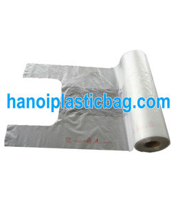 T-shirt bags on roll, cheap price - Product Image 3