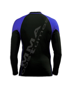 Unisex XXL XS Compresión Estirable GI Rash Guard Manga completa Fitness Yoga Ropa deportiva Hecho a medida Seda sólida Serigrafía impresa - Product Image 2