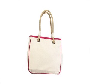 Customizable Cotton Canvas Tote Beach <b>Bag</b> <b>Zipper</b> Top Handle Handbag Shoulder <b>Shopping</b> <b>Bag</b> - Product Image 4