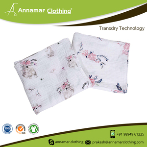 Factory Price High Quality 100% Organic Baby Muslin <b>Swaddling</b> <b>Blanket</b> - Product Image 3