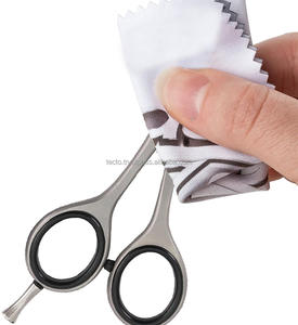 กรรไกรตัดผมแบบมืออาชีพ6 "กรรไกรตัดผมสีแดงสีดำสแตนเลสกรรไกรตัดผมพร้อมกล่องใส่ - Product Image 6