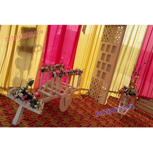 Punjabi-Decoración de entrada de boda, fibra Punjabi Rehra, diferentes estilos, fabricante de decoración de boda - Product Image 1
