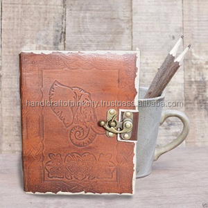 Handmade Celtic dụng cụ A5 bìa cứng Tạp Chí Nhật Ký phác thảo máy tính xách tay ấn độ phong cách tùy chỉnh Dụng cụ Da trống cuốn sách - Product Image 5