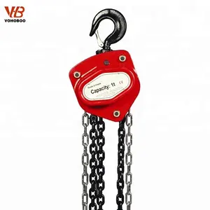 3 Ton HSZ Tipe Chain Hoist Manual Mengangkat Pulley Block