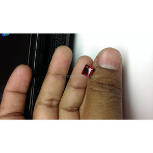 Natural <b>Cushion</b> & Oval Cut Red Garnet 7mm Loose Gemstone For Jewelry Making - Product Image 6