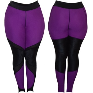 COSH LEGGINGS Leggings de Spandex de dos tonos de alta calidad para mujer Ropa deportiva personalizada y ropa de Yoga Leggings ligeros Vendedores - Product Image 5