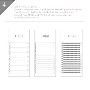Pestañas postizas de etiqueta privada 007 extensiones de pestañas - Product Image 5