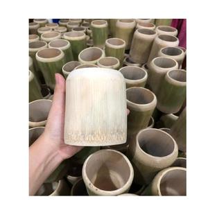 Taza de bambú ecológica para beber agua, cerveza con logotipo personalizado - Product Image 1