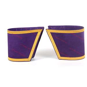 Insigne maçonnique Grand Trésorier Poignets Violet - Product Image 1
